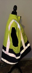 NWOT~ 5X High Visibility Safety Full Zip Vest Puffer Sleeveless Jacket