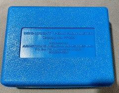 Lot of 3- Armstrong Medical Mini-Wright Peak Flow Meter PF-239