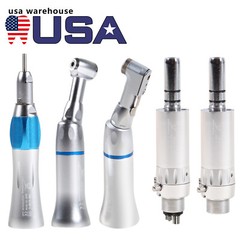 NSK Style Dental Slow/Low Speed Handpiece Contra Angle Straight Air Motor 2/4H F