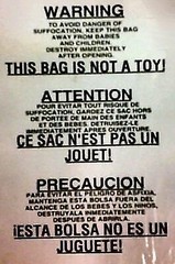 25 16×22 Self Seal Suffocation Warning Clear Poly Bags 1.5 mil Free Shipping