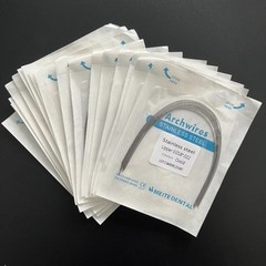 10Pcs Dental Orthodontic Arch Wire Stainles Steel Rectangular Ovoid/Nature Form