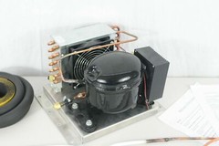 12/24v Conversion icebox to fridge with 39×10″ plate *No gas No Wiring* R134A