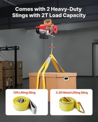 Vevor Electric Hoist Remote Control 440 Lbs Material Handling Tool 110V