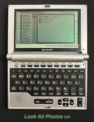 Sharp Electronic Dictionary, Model ( RD-6800 ) Working (Batteries) Not Included