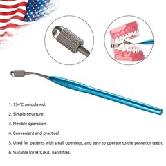 4* Dental Endodontic Endo File Holder K-Files Handle Hand Use Root Canal Clip CE