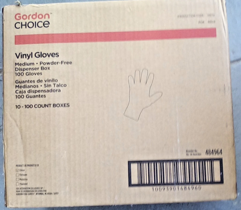 1000 MEDIUM GLOVES GORDON CHOICE
