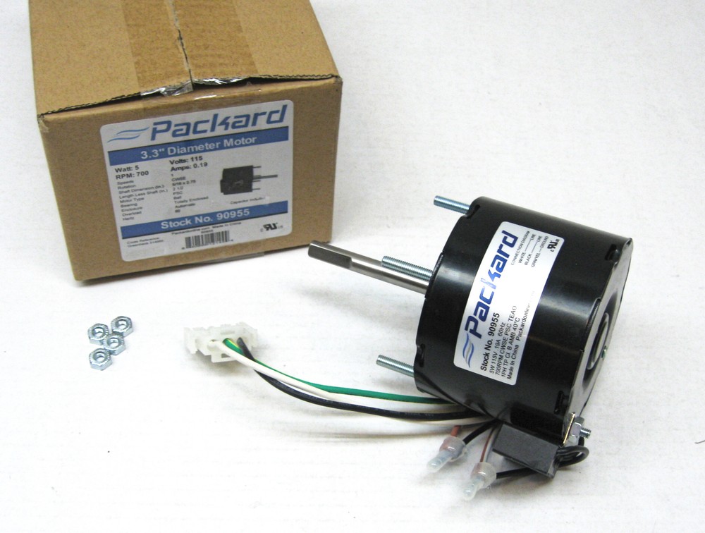 Packard 90955 Motor for Greenheck 314955 5 Watt, 115/60 Volts, 700 RPM, CWSE