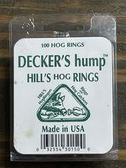 Decker Manufacturing Company, Decker’s Hump Hill’s Hog Rings, 93 Rings
