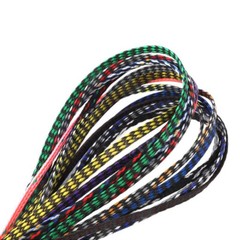 4/8/12MM Braided Soft PP Cotton Yarn + PET Expandable Sleeving Cable Wire Sheath