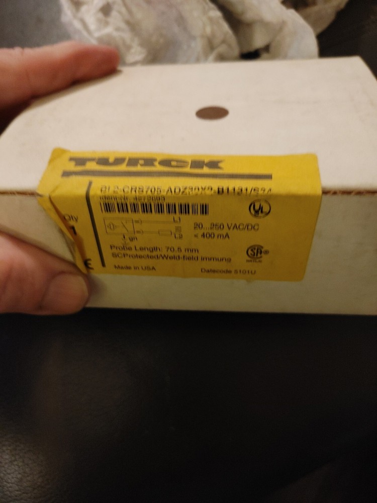 NEW TURCK BI2-CRS705-ADZ30X3-B1131/S34 PROXIMITY SENSOR 4272893