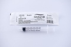 3Cc Luer Lock Syringe (No Needle), Box of 100