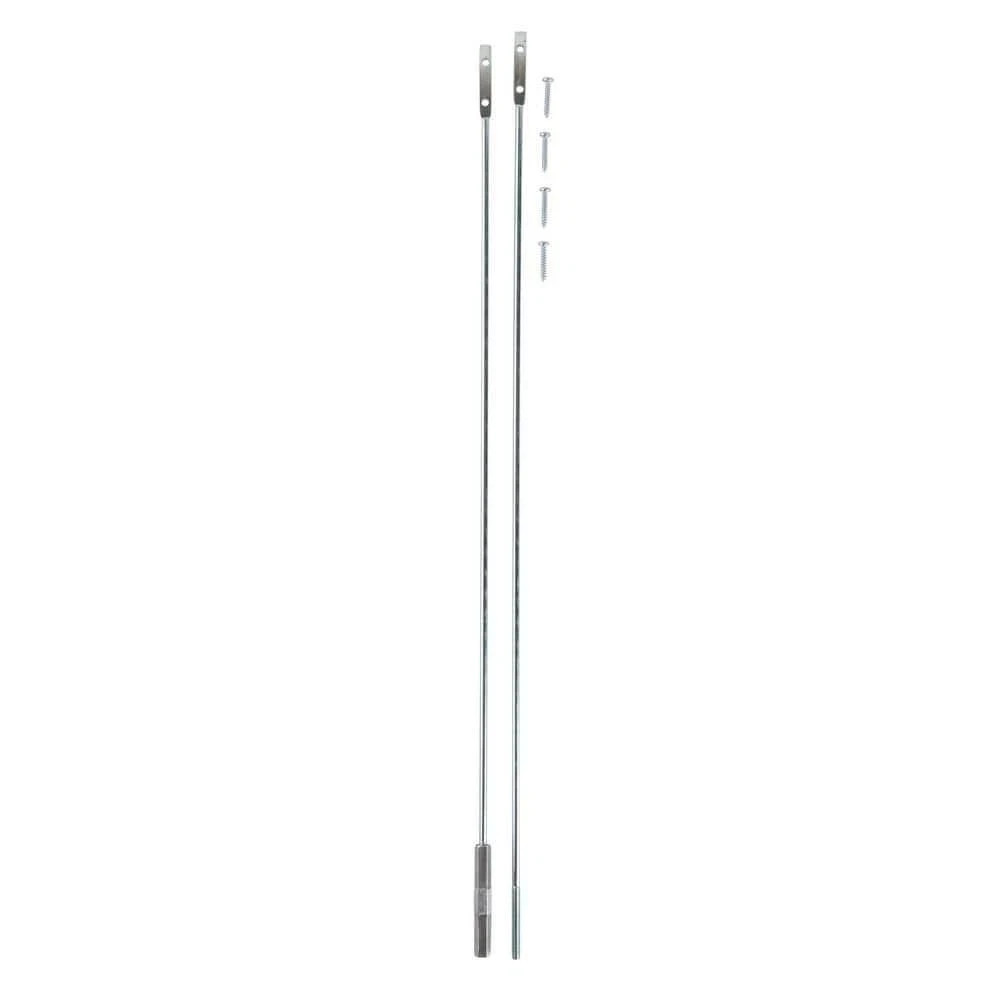 Reinforcing Turnbuckle 50 in Durable Zinc Plated Easy to Install for Screen Door
