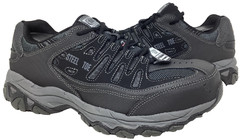 Skechers Men’s Work RF Cankton Steel Toe Black/Char Lace Up Shoes Size:9 205O