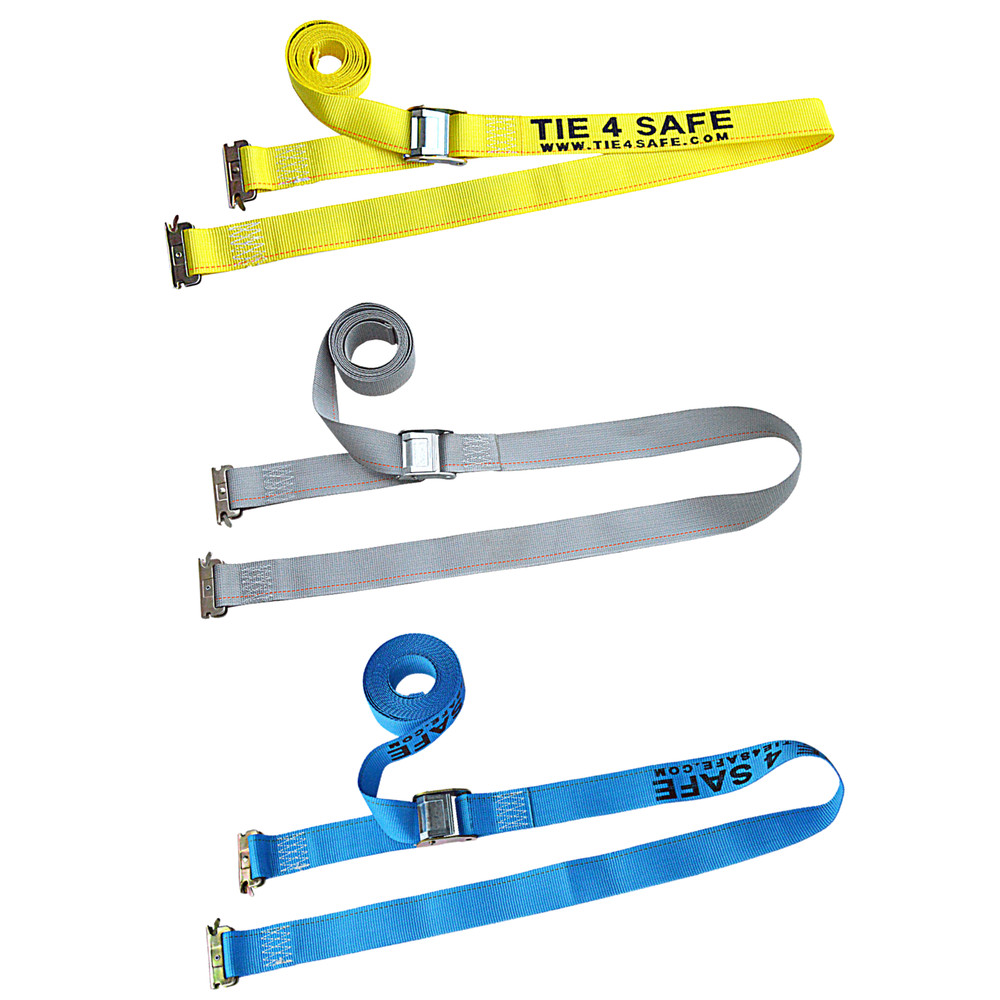 2″ x 12′ 16′ 20′ E-Track Cam Buckle Tie Down Strap for Truck Trailer Cargo Van