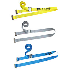 2″ x 12′ 16′ 20′ E-Track Cam Buckle Tie Down Strap for Truck Trailer Cargo Van