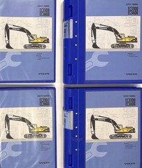 VOLVO EC330B EC360B Excavator Service Manuals 4 Volumes 1:4, 2:4, 3:4, 4:4