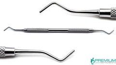 Dental Restorative Filling 719-3 Double Ended 1.8mm/2mm Pluggers Instruments