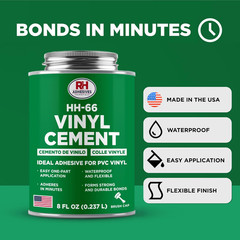 HH-66 Vinyl Cement 8 Oz – Vinyl Adhesive, Cement Glue, Industrial Contact Cement