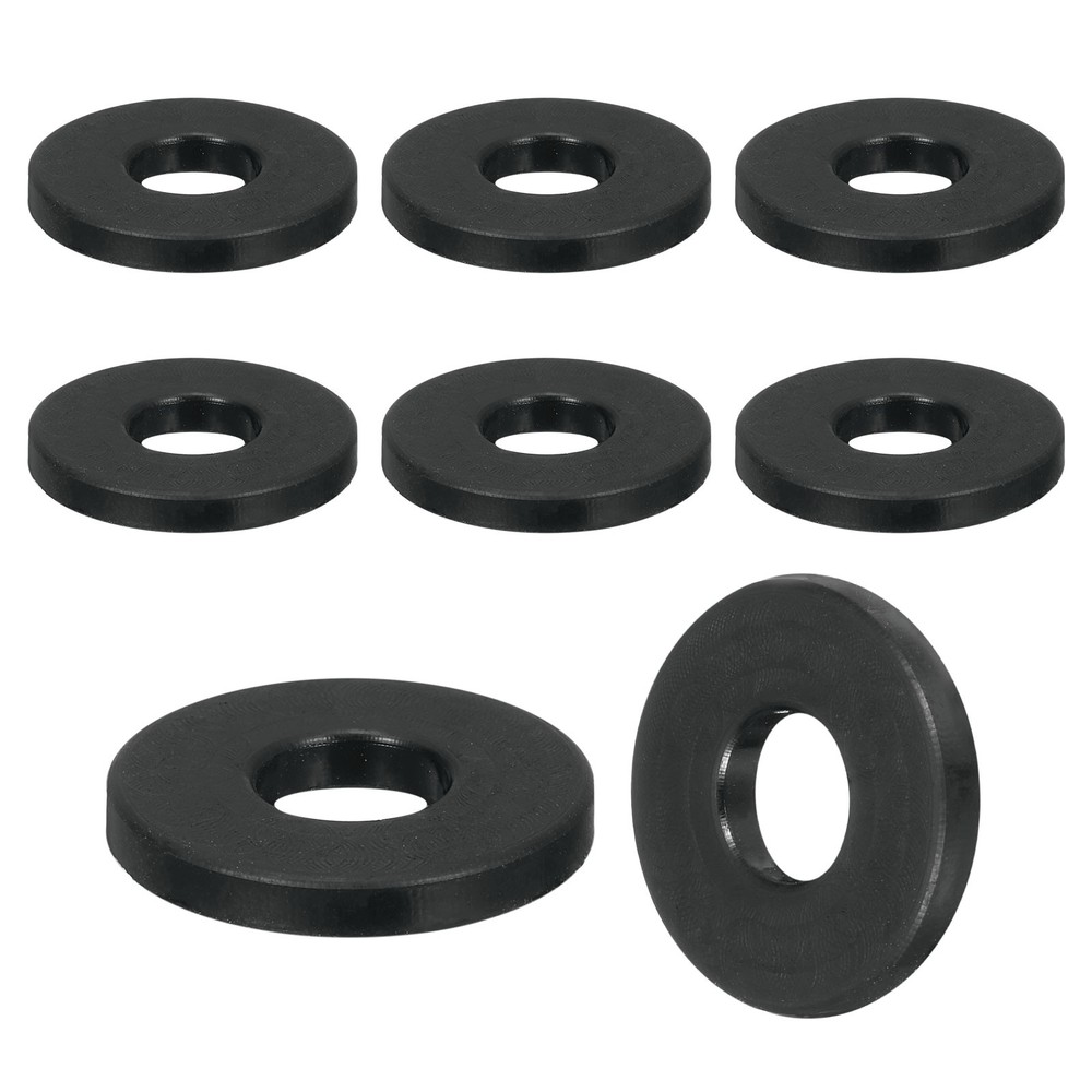 18Pcs Thick Rubber Spacer 1 Inch OD x 3/8 Inch ID x 1/8 Inch Thickness