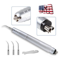 NSK Style Dental Super Sonic Air Scaler Handpiece Cavitron With G1 G2 G4 Tips 4H