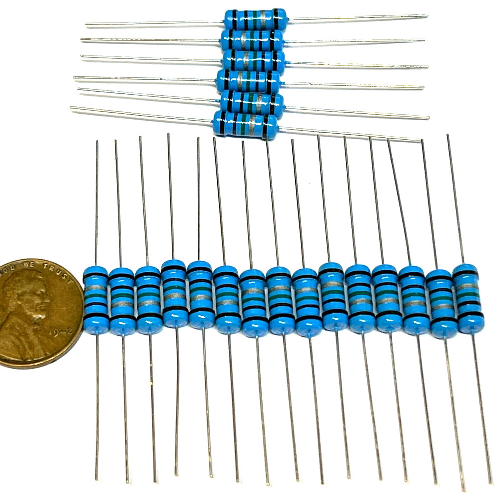 20 Pieces 120k Ohm 1 Watts Metal Film Resistors 1% Tolerance 1w E198