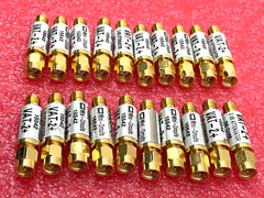 MINI-CIRCUITS 2 dB ATTENUATOR VAT-2+ FXD SS SMA 50 OHM 6 GHz (LOT of 20)