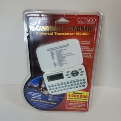 Ectaco Electronic Translator ML350 10-Language Dictionary New Sealed