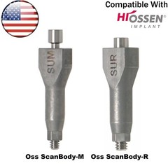Dental CAD/CAM Implant Scan Body Analog Compatible With Hiossen Nobel Straumann