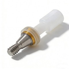 Titanium Dental locator abutment Legacy Mini for Hiossen ET ZEST Male cap insert