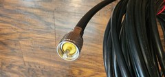 RG8/U Coax Cable Male to Male PL-259 Connectors For CB And Ham Radio 100Ft
