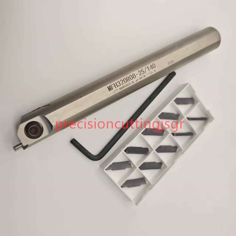 Face Grooving Tool 25mm-140mm Width 3mm Indexable Grooving Inserts MGMN300 10PCS