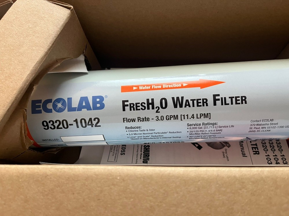 BRAND NEW EcoLab ECO-315T05S High Capacity Water Filter 9320-1042