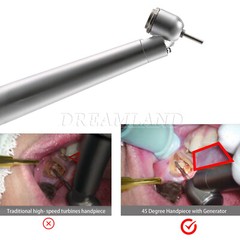 45° Surgical NSK PANA MAX Style Dental Pieza de mano alta velocidad 4Hole Borden