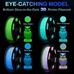 Frucindra Glow in 1.75 millimeters, 250g*4-glow Green/Blue/Blue Green/Rainbow