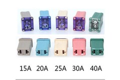 10PCS Micro Cartridge Fuses FMM M-Case Female Fuse For Car Truck SUV – 20A 30A