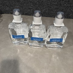 Three {3} PACIFIC BLUE 1200 ML GENTLE FOAM SOAP-43714-EXP 2028 Savon. New No Box