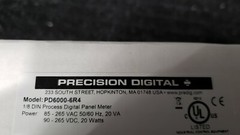 Precision Digital PD6000-6R4 ProVu Process Meter, 85-265V AC, 4 Relays