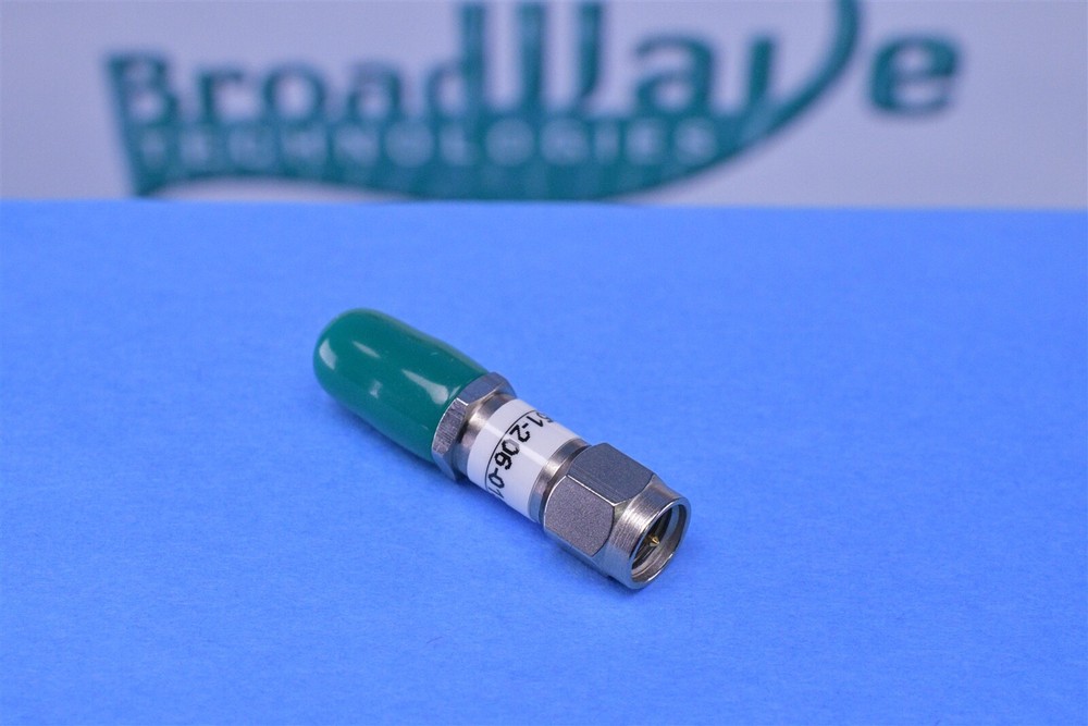 Broadwave Technologies DC-18 GHz Fixed Attenuator 50 Ohm .5W SMA Male 15dB