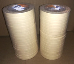 LOT OF 36 Surtape CP83 Natural 1/2 Inch x 60 Yards Masking Tape 36 Rolls