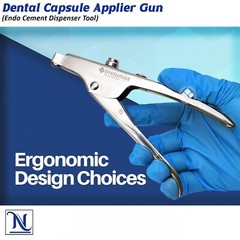 Dental Capsule Applier Applicator Fuji & SDI Compatible, Autoclavable INSTUMAX