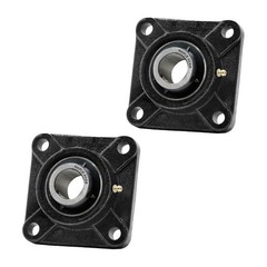 UCF215-48 Flange Bearing 3″ Bore, 4-Bolt Self-Aligning, Solid Base (Qty2)
