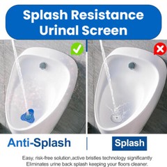 1-10 ) Janitorial Scented Urinal Cake Screens + Deodorizing Cleaners Anti-Splash