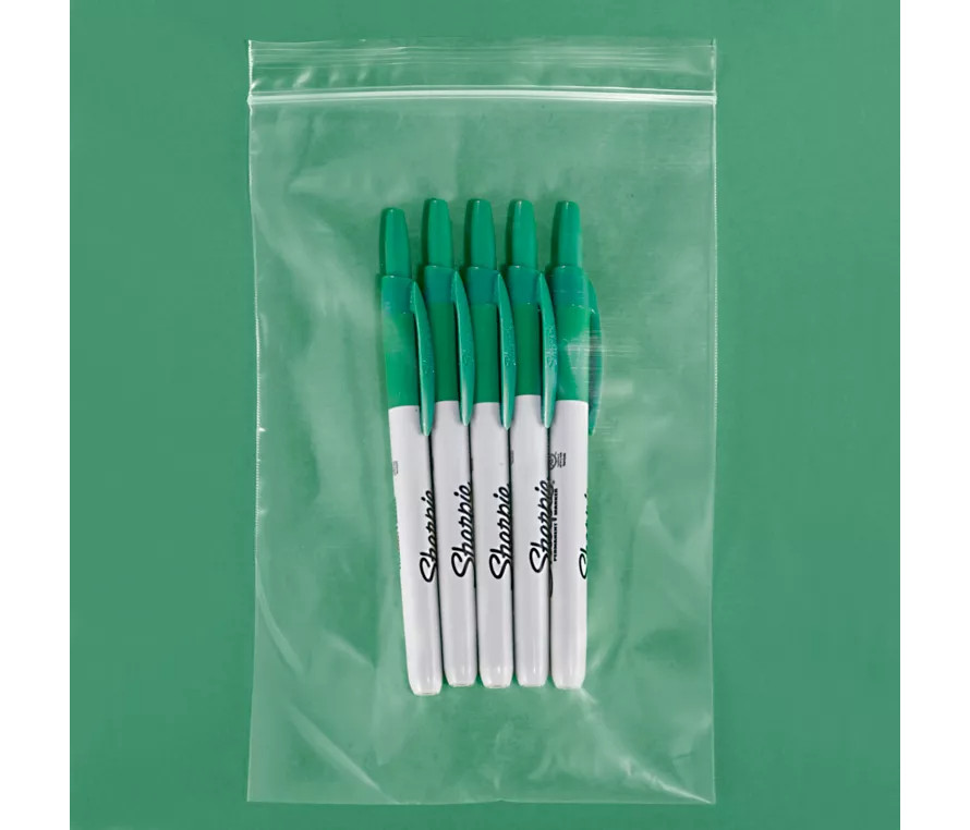 100 pcs 5×7″ Clear Reclosable Seal Top Zip Bag Plastic Poly Lock Bags 2 Mil