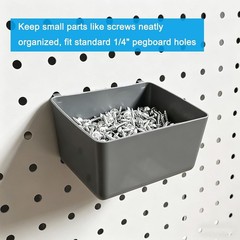 Corrosion-Resistant Pegboard Hooks Set – 80 Pieces for Kitchen & Garage Use