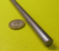 12L14 Steel Unpolished Rod Round Bar, 3/8″ Dia x 5 Foot length. 3 Units, 15 Ft