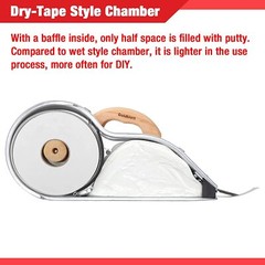Goldblatt Banjo-Dry Tape Set Drywall Taping Tools w/10″ Blue Steel Taping Knife