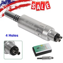 4Holes Dental Inner Water Spray Low Slow Speed Handpiece E-type Air Motor WY4