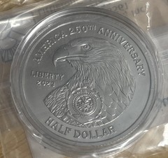 2023 Intolerable Act Niue 50c Proof Like Lot Of Two Beautiful Coins Littleton