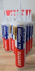 Loctite Polyseamseal Clear All Purpose Latex Caulk Sealant Case of 12x 10 oz 215