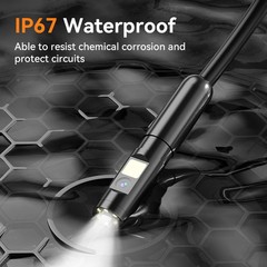 8.5mm Rigid Single Lens Industrial Borescope Camera 5″ 1920P Video Endoscope